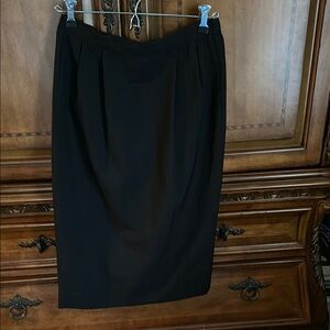Sophisticated Black Pencil Skirt